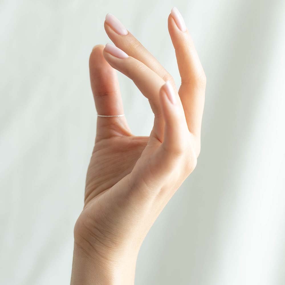 Caring massage hands